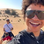 Radzi Chinyanganya Instagram - Riding a camel on hump-day! 🐫🐫🐫🐫🐫🐫🐫 #humpday #dubai #camel #desert #fun #excursion Dubai Desert Safari