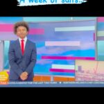 Radzi Chinyanganya Instagram - It’s always a week with @gmb on @itv 😎 #itv #suit #suits #fashion #morning Broadcasting House