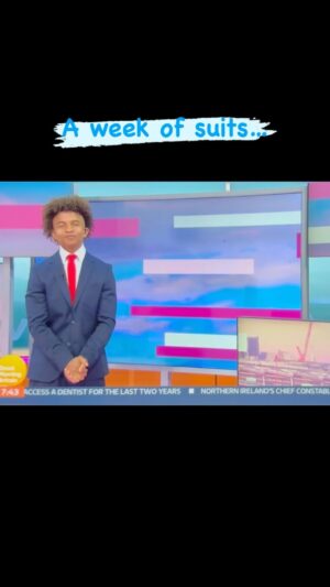 Radzi Chinyanganya Instagram - It’s always a week with @gmb on @itv 😎

#itv #suit #suits #fashion #morning