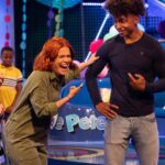 Radzi Chinyanganya Instagram - SO good to be back on Blue Peter for the 65th Birthday 🎂🎂🎂 Tonight on @cbbc 🕺🏽🕺🏽🕺🏽 #bluepeter #birthday Media City Salford