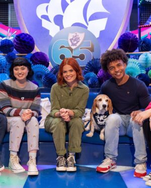 Radzi Chinyanganya Instagram - SO good to be back on Blue Peter for the 65th Birthday 🎂🎂🎂

Tonight on @cbbc 🕺🏽🕺🏽🕺🏽

#bluepeter #birthday