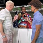 Radzi Chinyanganya Instagram - Best Champs EVER!!! @eurosport @discoveryplusuk World Athletics Championships