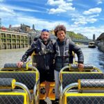Radzi Chinyanganya Instagram - Waving on the waves 🌊🌊👋🏾👋🏾 #tv #boat #london #riverthames #towerbridge #tourist #travel 📷 @thamesribexperience Tower Bridge, London