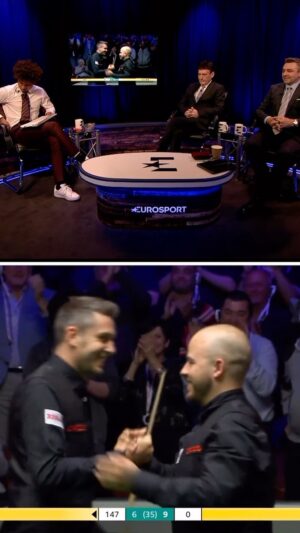 Radzi Chinyanganya Instagram - “GO ON MARCUS!” 😅 

#snooker #ilovesnooker #147