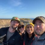 Rae Wynn-Grant Instagram - The last 6 days and each one was wildly different from the next 😅 Spend time at my field site planning some mt lion research & filming with the best team from @insidenatgeo Fought Bugaboo’s lung infection (she’s healthy & back in action, see second to last slide from tonight) Spent 3 hours completely star struck at a Beverly Hills holiday party Got invaded by a cutie pie pirate Rounded out the weekend with a nighttime family swim 🏊🏾‍♀️