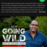 Rae Wynn-Grant Instagram - We made history with Season 2 of my podcast #GoingWild with @pbsnature. The gorgeous orchid as a wrap gift was unexpected, & allowed me a moment to think about how profound of a show we’ve made. I’m Thankful today and every day for the production team from #GreatFeelingStudios, our fearless leader @stevesteinberg (the digital genius Danielle Broza), the leadership over at PBS Nature, and more than anything - to our INCREDIBLE guests who told tales of adventures with wild animals paired with the mental-emotional journey that nobody else saw. Check out these fabulous Black wildlife scientists, our fabulous podcast that is full of surprises, and give these wonderful world-changers a follow ✌🏾 Do you know someone who should be on Season 3? Drop their name below!