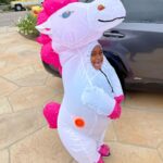Rae Wynn-Grant Instagram – For Halloween this year, Big Z is a unicorn, Little Z is a Thanksgiving Turkey, @daveseligman is a super dad on day 8 of single-parenting, and I’m an on-camera science communicator somewhere over Montana 
#MakingItWork #BeHomeSoon #Halloween2021 #AnimalCostumesObviously