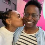 Rae Wynn-Grant Instagram - In honor of my brother Asa who doesn’t have Instagram & who DID have a big birthday this week. Thanks for being my built-in best friend 💕👫🏾