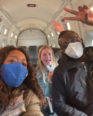 Rae Wynn-Grant Instagram - Coming your way all week - The International Adventures of Rae &...this guy 👆🏾😉. Who is @patrick_aryee you ask? He is a seasoned host for international natural history shows (check him out all over @bbcearth), a nature-lover, thrill seeker, travel nut, former micro-biologist, and new friend. We spent much of September & October all over Canada filming a show we’re super excited about (details coming in 2022) about nature, wildlife (duh), and wild ecosystems. I like to call it The Rae & Patrick show, but in reality I was just a very enthusiastic guest and am very honored that he & the production team at @cineflixmedia had me 🤗🐻🌲. Stay tuned for a week of reels showing the science & the fun 😉