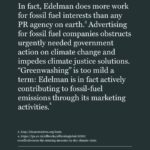 Rae Wynn-Grant Instagram – We CAN make change. We CAN band together to push corporations & industries to put planet over profit. My dear friend @ayanaeliza (brilliant genius scientist-activist-multi-hyphenate) reached out to ask if I would sign this petition from environmental leaders to get major PR firm @edelman to cease representing @exxonmobil. This campaign is getting tons of press and is moving rapidly. Get involved, get angry. Please tell @edelman that they are powerful and important, and dropping @exxonmobil will signal to the world that we want our planet for the long term over profit for the short term 💪🏾💪🏾💪🏾 #EdelmanDropExxon