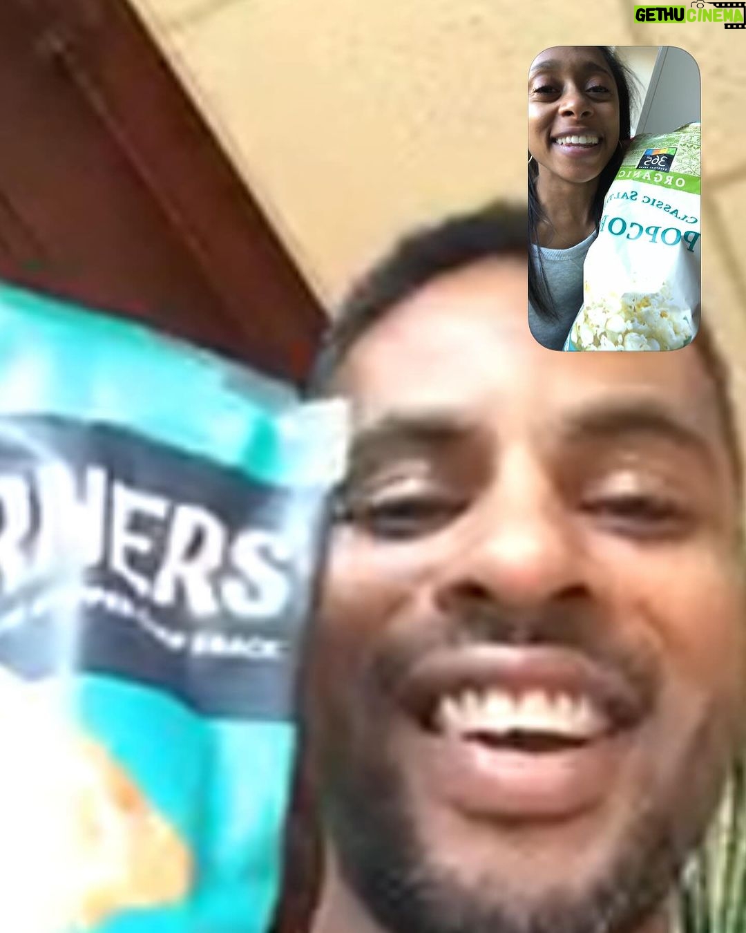 Rae Wynn-Grant Instagram - As someone who travels for a living, Iām so happy to be in love in the era of FaceTime. Happy long-distance #ValentinesDay to my favorite person to look at š @daveseligman