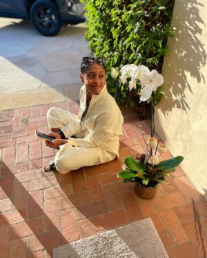 Rae Wynn-Grant Instagram - We made history with Season 2 of my podcast #GoingWild with @pbsnature. The gorgeous orchid as a wrap gift was unexpected, & allowed me a moment to think about how profound of a show we’ve made. I’m Thankful today and every day for the production team from #GreatFeelingStudios, our fearless leader @stevesteinberg (the digital genius Danielle Broza), the leadership over at PBS Nature, and more than anything - to our INCREDIBLE guests who told tales of adventures with wild animals paired with the mental-emotional journey that nobody else saw. Check out these fabulous Black wildlife scientists, our fabulous podcast that is full of surprises, and give these wonderful world-changers a follow ✌🏾 
Do you know someone who should be on Season 3? Drop their name below!