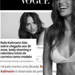 Rafa Kalimann Instagram - uma matéria muito especial pra @voguebrasil ✨ “A chegada aos 30 deu uma movimentada na trajetória da mineira, que afirma estar numa fase mais aberta e livre de pressões. "Não é um momento decisivo. Pelo contrário. Não estou engessada ou limitada. Percebi que posso ser flexível. A maturidade me deu a chance de ser as diversas mulheres que existem dentro de mim. Pouco tempo atrás, havia uma necessidade de me identificar, saber quem eu era. Sinto que eu vivia em uma constante entrevista de emprego. Ficava o tempo todo me apresentando, me colocando. Os 30 me trouxeram uma fluidez, uma vontade de experimentar o novo."”
