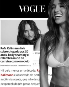 Rafa Kalimann Instagram - uma matéria muito especial pra @voguebrasil ✨ “A chegada aos 30 deu uma movimentada na trajetória da mineira, que afirma estar numa fase mais aberta e livre de pressões. 