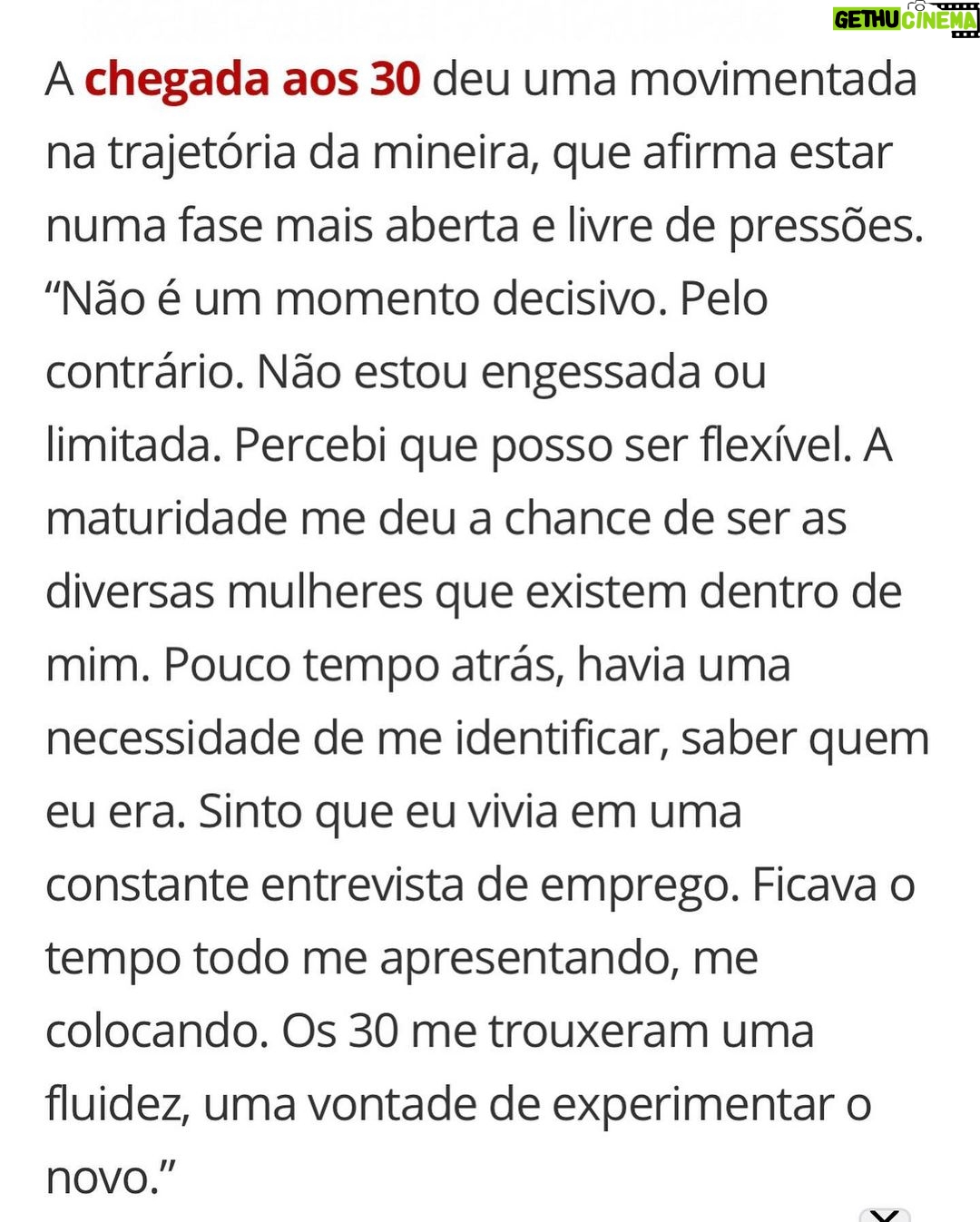 Rafa Kalimann Instagram - uma matéria muito especial pra @voguebrasil ✨ “A chegada aos 30 deu uma movimentada na trajetória da mineira, que afirma estar numa fase mais aberta e livre de pressões. "Não é um momento decisivo. Pelo contrário. Não estou engessada ou limitada. Percebi que posso ser flexível. A maturidade me deu a chance de ser as diversas mulheres que existem dentro de mim. Pouco tempo atrás, havia uma necessidade de me identificar, saber quem eu era. Sinto que eu vivia em uma constante entrevista de emprego. Ficava o tempo todo me apresentando, me colocando. Os 30 me trouxeram uma fluidez, uma vontade de experimentar o novo."”