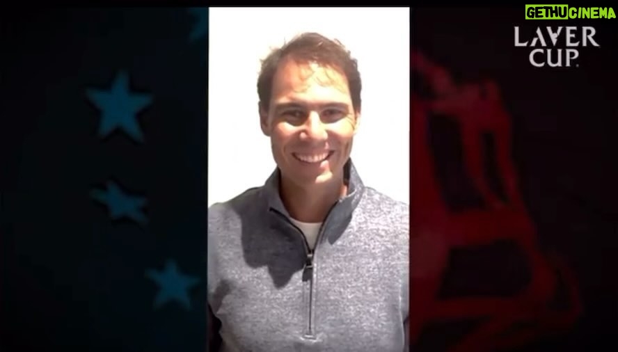 Rafael Nadal Instagram - Wellโฆ that was the question and got the answer @rogerfederer ๐๐คฃ Go Europe ๐ช๐บat the @lavercup ๐๐ป and in any case have fun all of you guys! Rafa Nadal Academy