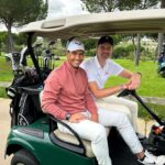Rafael Nadal Instagram - Amazing morning with my friend @paugasol for a special reason @gasolfoundation @gasolfoundationusa 👏🏻🙌🏻 Golf Santander