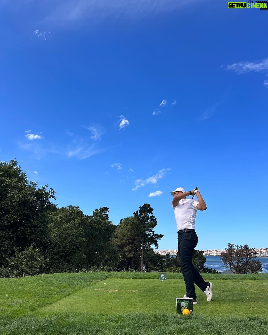 Rafael Nadal Instagram - An amazing day… more pics to come… 😉 Real Golf de Pedreña