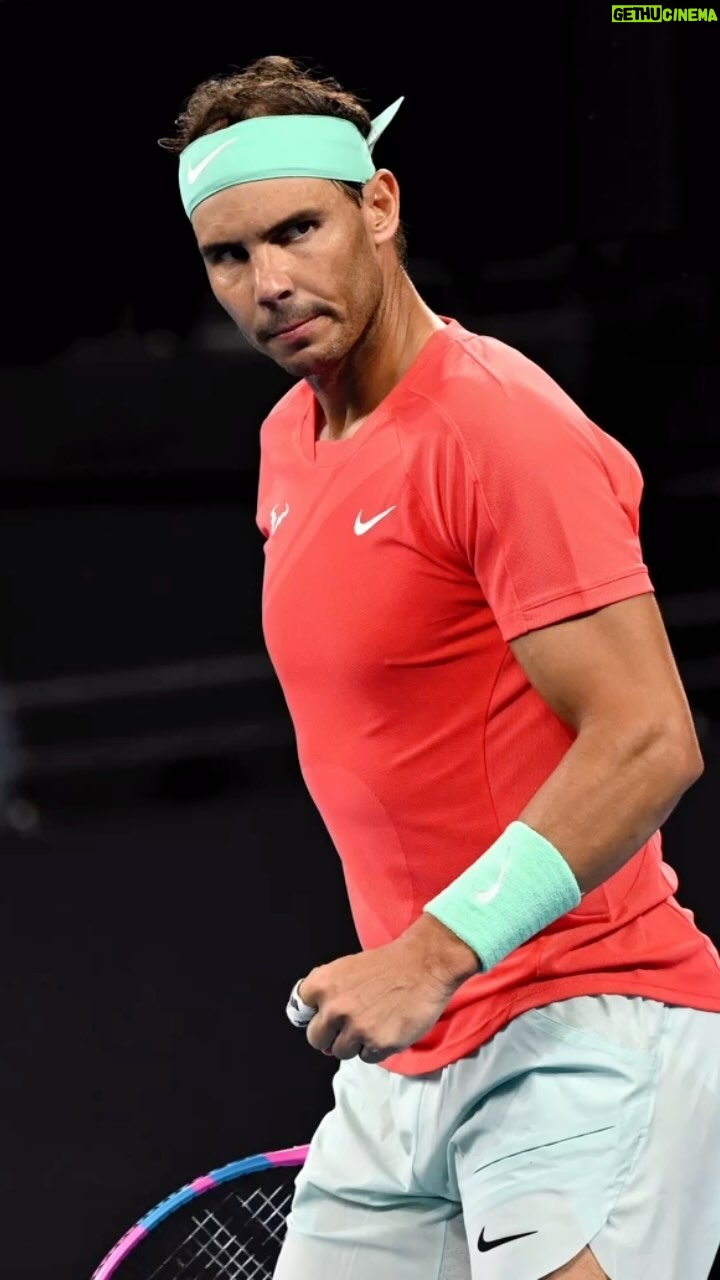 Rafael Nadal Instagram - Thank you Brisbane for your support. Today was a very difficult match that I could have won but all the credit to @jordanthompson2004 for the win. He played at a great level and did a lot of great things. Good for him and, again congrats. I didn’t have the ball quality as in the past two matches but even with that I was in a good position to win the match. This is part of the process that I am going through. I had a small sensation, not a good one, in a similar place where I had the surgery, but it’s too early to say anything. Hopefully it’s a charged muscle and in the next days I’ll make some more tests. If it’s only a charged muscle it’s been a very positive week. #brisbanetennis next Melbourne Brisbane, Queensland, Australia