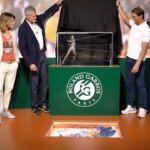 Rafael Nadal Instagram – Mercy @rolandgarros, @amemauresmo79 & @fftennis! ☺️
Today at the @rafanadalacademy, @rafaelnadal received a replica of the sculpture that was unveiled at @rolandgarros in May 2021. 

🎾 Gilles Moretton, President of the French Tennis Federation, and @amemauresmo79, Director of Roland Garros, travelled to Spain to present the replica to Rafa in person.
The replica (1/10 scale of the original piece) has been given a special location in the @rafanadalmuseum , which houses all the trophies Rafa has won throughout his career.

☺️ Amelie Mauresmo and Gilles Moreton also had an opportunity to visit the facilities at the Rafa Nadal Academy by Movistar and get a close look at the daily work of the children taking their tennis and academic studies at the high-performance centre and, of course, they enjoyed a meal at the “Roland Garros” Restaurant. VAMOS‼️