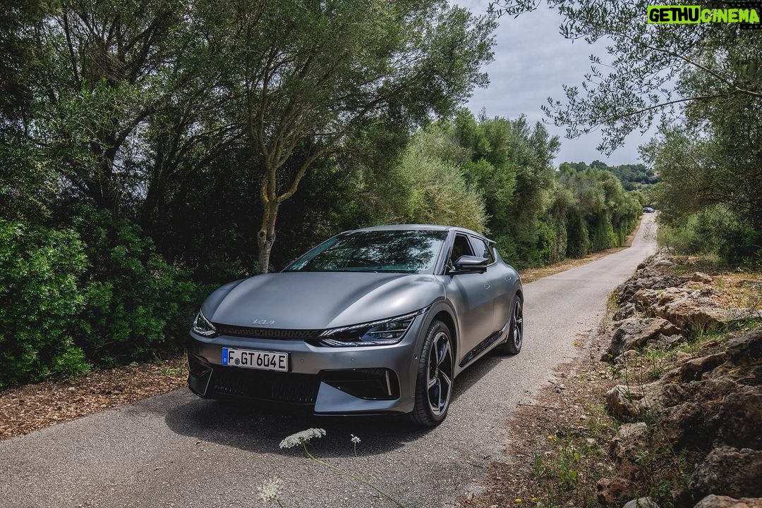 Rafael Nadal Instagram - In Mallorca inspiration can be found at every corner, from the @rafanadalacademy, to the amazing coastlines, roads and nature. @Kia.Worldwide brought a fleet of EV6 GT, Kia's most powerful EV yet, to power even more inspiration around the island. How would you Create Your Own journey on the Road to Inspiration? #Kia #MovementThatInspires #RoadToInspiration #KiaEV6GT Mallorca, Spain