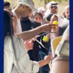 Rafael Nadal Instagram - Cool moments of the legend @rafaelnadal practicing on his courts with @arthur.fils @rafanadalacademykuwait the champions hub ‎#الكويت_تستاهل_أكثر #مجموعة_التمدين #الكويت #تنس #رياضة #عمار_يا_كويت #خيرنا_في_بلدنا #نفي_بوعدنا #kuwait #rafaelnadal #academy #tennisacademy #tamdeengroup #champions #rafaelnadal #tennis #nadal #tennisplayer #tennislife #tenis #tenniscourt #instatennis #tennispro #tennislove #grandslam #kuwaitdeservesmore #fortheloveofthegam #deliverthepromise Rafa Nadal Academy Kuwait
