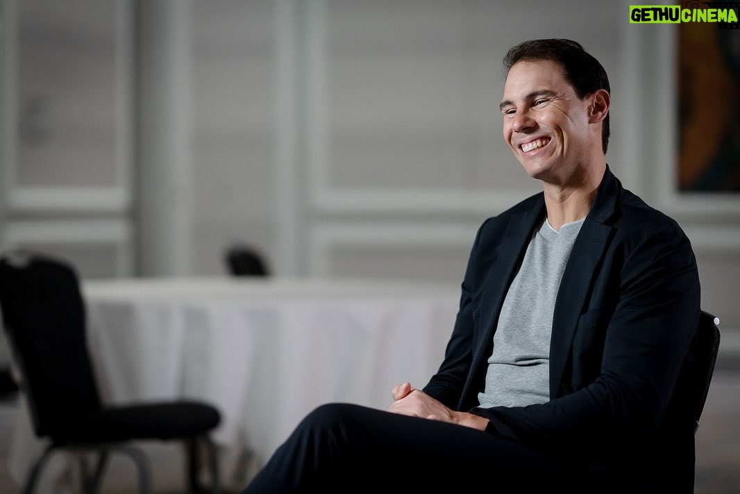 Rafael Nadal Instagram - Hi all. Had a great time today at the European Convention of @infosys in Vienna. Short stay in that beautiful city but always worth a visit as well. Vienna, Austria