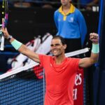 Rafael Nadal Instagram - Very emotional day for me. Now back at the hotel I can share with you some pictures of today’s match. As you all know it wasn’t just another match… I am very happy to have had the chance to feel the competition. There’s been a lot of effort and work to come back. Anything could have happened in a day like today after such a long time without playing a professional tennis match. I am happy with the way it all went. Nothing has changed with regards of what I have been saying lately: This is one step and still there is a long way to go. The first match in almost a year that went well quite honestly, but it’s only a match. Important that I am healthy and stayed healthy throughout the match. And my goal is to keep enjoying! Thanks to my team, my family and all my fans who have given me all their support. Vamos 💪🏻 Brisbane, Queensland, Australia