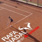Rafael Nadal Instagram - Aquí os dejamos el resumen de la primera etapa del @rafanadaltour by @santander_es 2024 celebrada en el @rctb1899 de Barcelona. ❤️🖤🤍 El circuito juvenil de tenis solidario a beneficio de la @frnadal 💪🏽 ¡Gracias por participar y nos vemos en Sevilla! #rafanadaltour #barcelona #rafanadal #tenis #solidario #tennislover #bcn #RafaNadalTour2024