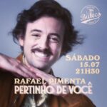 Rafael Pimenta Instagram – ALÔ, RS! Em julho tem show no @butecocomedyoficial 

Ingressos no link da bio! Buteco Comedy Bar