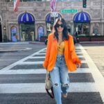 Rahma Riyad Instagram - 🧡 #RahmaRiad | #رحمه_رياض Beverly Wilshire, Beverly Hills (A Four Seasons Hotel)