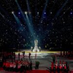 Rahma Riyad Instagram - ويبقى #العراق شامخًا عاليًا أبد الدهر 🇮🇶 فخورة بإني ابنة هذا البلد العظيم، وسعيدة جدًا بمشاركتي بين هلي وناسي في هكذا حدث رياضي مشرف يليق بعراقنا الحبيب وصورته المشرقة ومنها للأعلى.. #خليجي_25_بصراوي #البصرة | #خليجي25 #رحمة_رياض | #RahmaRiad Basra, Iraq