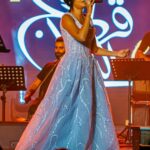 Rahma Riyad Instagram - محلاها #تونس سهرية مزيانة برشا💜✨ #رحمة_رياض | #RahmaRiad #FesivalDeCarthage | #FIC2022 Tunis, Tunisia