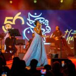Rahma Riyad Instagram - شرف كبير وقوفي على مسرح قرطاج العريق، سعدت جدًا بزيارة #تونس الخضراء ولقائكم 🇹🇳 شكرًا على حضوركم ومحبتكم🙏🏼 نحبكم برشا❤️ #رحمة_رياض | #RahmaRiad #FesivalDeCarthage | #FIC2022 Tunis, Tunisia