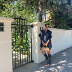 Rahma Riyad Instagram - Living my @miumiu world 🪁 #RahmaRiad | #رحمة_رياض | #MiuArcadie London, United Kingdom