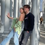 Rainer Dawn Instagram - Appreciation post for my friend Liana who occasionally makes me dress sorta well LACMA Los Angeles County Museum of Art