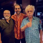 Rajkummar Rao Instagram – 🙏❤️❤️ With the Legends. @naseeruddin49 sir and #PankajKapur sir.