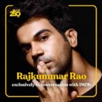 Rajkummar Rao Instagram - In this #IMDbExclusive, find out why Shahid (2013) will always be special for @rajkummar_rao 💛 Regularly updated, the #IMDbIndiaTop250 List is a collection of the most loved & highest-rated Indian titles by fans.