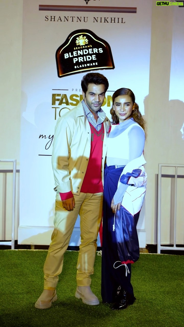 Rajkummar Rao Instagram - Rajkumar Rao (@rajkummar_rao) & Patralekhaa (@patralekhaa) exude electrifying energy and the dynamic neo-vintage spirit of cricket featuring off-the-pitch sporty chic styles for Shantnu Nikhil Cricket Club 🏏 @blenderspridefashiontour x @fdciofficial . Steeped in the roots of Cricket, #SNCC exemplifies a vision of modern day dressing injected with a much needed jolt of youthful swagger! . @shantanunikhil @snbyshantanunikhil . #ShantnuNikhilCricketClub #SNCC #CricketClub #SNCricketClub #ShantnuNikhil #CelebrationWear #Cricket #Sport #FDCIXBPFGT #blendersprideglasswarefashiontour2022