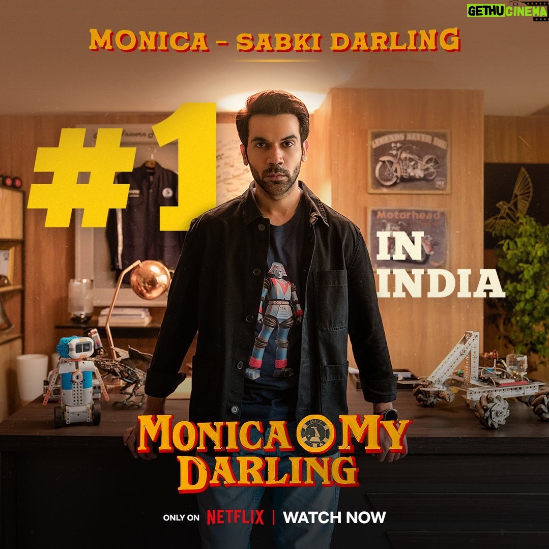 Rajkummar Rao Instagram - THANK YOU 🙏❤️❤️ #MonicaOMyDarling is NOW STREAMING only on @netflix_in . @iamhumaq @radhikaofficial @sukantgoel @sikandarkher #BagavathiPerumal @zaynmarie @akansharanjankapoor @MatchboxShots @vasanbala @netflix_in #YogeshChandekar @sanjayroutraymatchbox @saritagpatil @dikssharoutray @achintstagram @vidhi_mystery @swapsagram @eshtylist @mansidhruvmehta @zubyjohal @shiprasinghacharya @shivam_vichare @pratikmr @vishal_bajaj_1603 @kavyadesaii @ganja_yogi @atanumukherjee @sonymusicindia