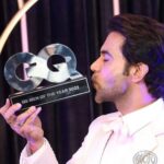 Rajkummar Rao Instagram - A great honor to be holding the ‘GQ Progressive Performer of the Year Award’ at the GQ Awards last night. I’ll always try to keep delivering the best of my performances and entertaining all of you. ✨❤️ @gqindia