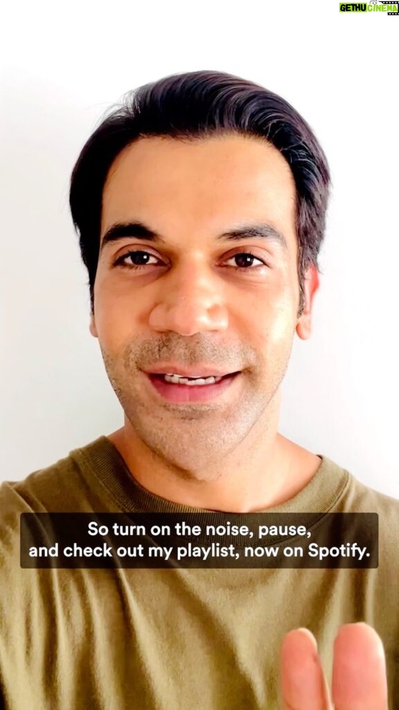 Rajkummar Rao Instagram - Rajkummar Rao is no stranger to running from set to set, and playing character to character. His playlist to #PauseWithSpotify shares the same diversity - so we can guarantee there’s a song in there for you too! 💚 This #WorldMentalHealthDay, pause, and check out his personally curated playlist 🫂 Link in bio 🔗