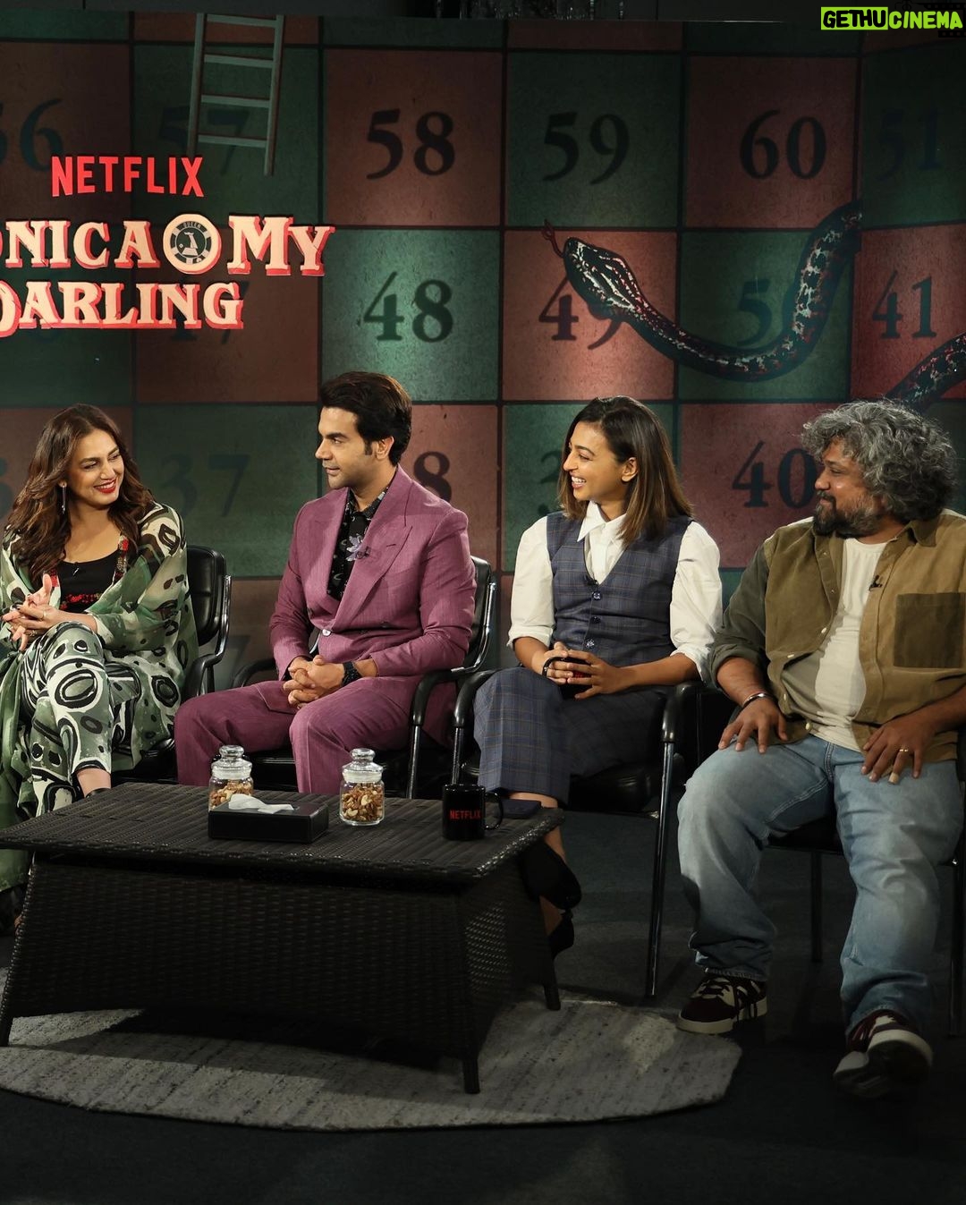Rajkummar Rao Instagram - #MonicaOMyDarling is streaming only on Netflix. One of the most coolest films of our times. YOU CANNOT MISS THIS ONE GUYS. @netflix_in πππ²πποΈπ @vasanbala My supremely talented brother, MOMD is all You and your genius bhai. This team and these people. I love you Guys. @iamhumaq @radhikaofficial @sikandarkher @swapsagram #Kunal @sukantgoel #BagavathiPerumal @zaynmarie @akansharanjankapoor @MatchboxShots @vasanbala @netflix_in #YogeshChandekar @sanjayroutraymatchbox @saritagpatil @dikssharoutray @achintstagram @vidhi_mystery @eshtylist @mansidhruvmehta @zubyjohal @shiprasinghacharya @shivam_vichare @pratikmr @vishal_bajaj_1603 @kavyadesaii @ganja_yogi @atanumukherjee @sonymusicindia