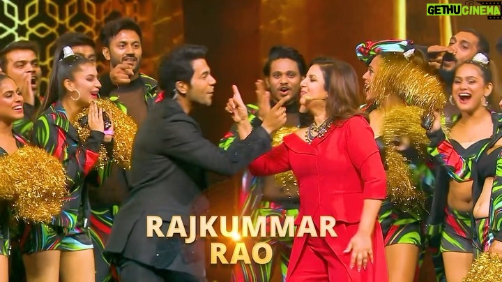 Rajkummar Rao Instagram - Hosting the SOBHA Realty IIFA Rocks 2023 with the dearest @farahkhankunder ma’am was an incredible experience. Witness the incredible ensemble of music and non-stop entertainment with me. Tune in to Colors & Jio Cinema on the 25th of June, 12 PM onwards, to watch this epic night! #IIFA2023 #IIFAONYAS #YasIsland #InAbuDhabi #SobhaRealty #NEXA #CreateInspire #EaseMyTrip @iifa @yasisland @visitabudhabi @sobharealty @nexaexperience @kubergrains @kubershoppe @easemytrip @colorstv @officialjiocinema