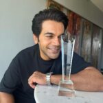 Rajkummar Rao Instagram - Truly Humbled to receive the Trailblazer Actor of the year award at The UK Asian Film Festival, held in London last week. In Gratitude 🙏❤️