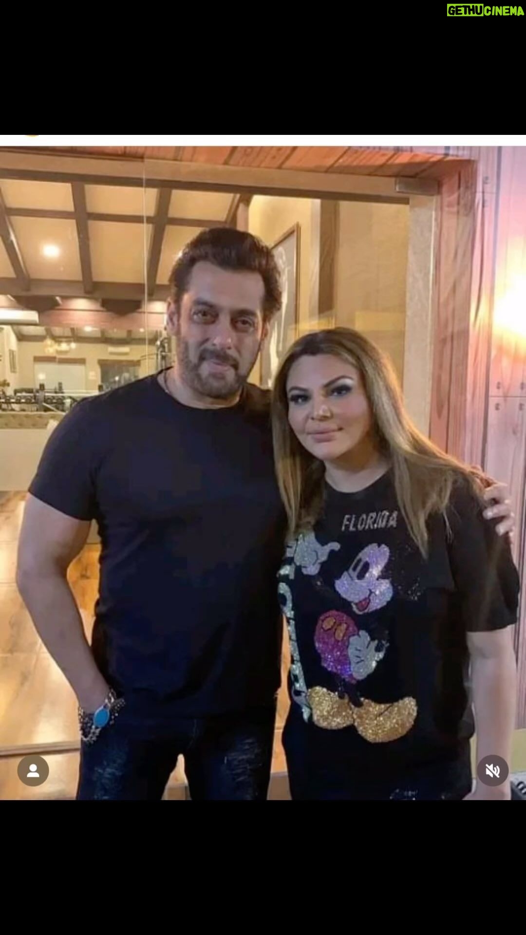 Rakhi Sawant Instagram - Happy birthday to Bollywood, King Salman Khan ❤️🔥