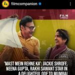 Rakhi Sawant Instagram - Thank you Vijay ji, Amazon prime Jackie Dada Nina Gupta thank you all my fans for watching this my film on Amazon prime if you didn’t watch please do watch thank you everyone must me Rekha ka Insta @apnabhidu @neena_gupta @abhishekchn @itsmonikapanwar @whofaisalmalik @rakhisawant2511 @vjymaurya @payalaroras @madeinmaurya @sanjeevkumarnair #ReverieEntertainment