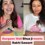 Rakhi Sawant Instagram - Kya apne Zindagi mein BUBBLEGHAM khaya hai!😝 #reels #mimicry #rakhisawant #shibanibedi #shibanibedifan #instavideo @rakhisawant2511