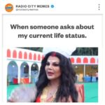 Rakhi Sawant Instagram - Ami Pagal hoye jabo 🥲😂 . . . . #corporatememes #memes #relatablememes #rakhisawant #rakhisawantmemes #corporatemajdoor #corporatemajdoormemes #funnymeme #dailymemes #bollywoodmemes #radiocityentertainment #RadioCity