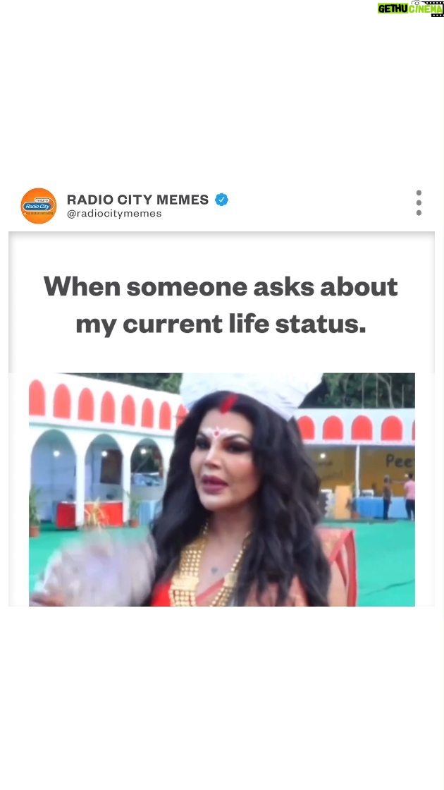 Rakhi Sawant Instagram - Ami Pagal hoye jabo 🥲😂 . . . . #corporatememes #memes #relatablememes #rakhisawant #rakhisawantmemes #corporatemajdoor #corporatemajdoormemes #funnymeme #dailymemes #bollywoodmemes #radiocityentertainment #RadioCity